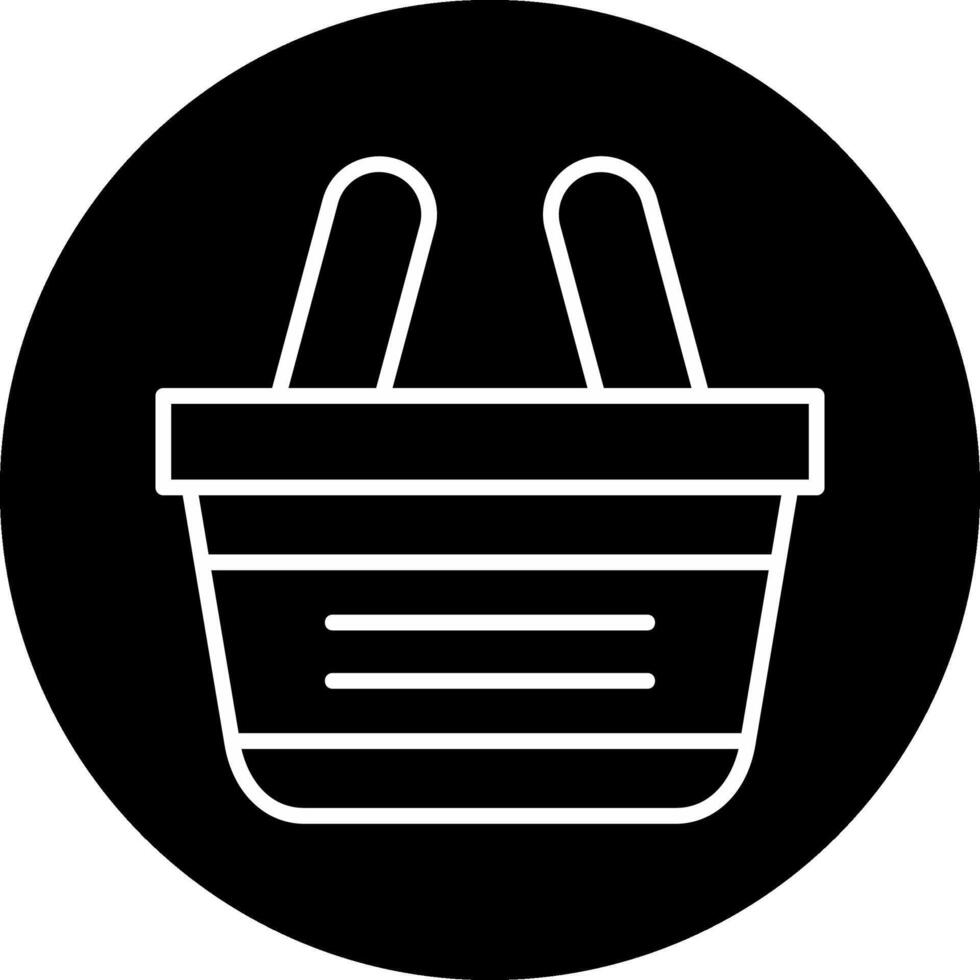 compras cesta vecto ícone vetor