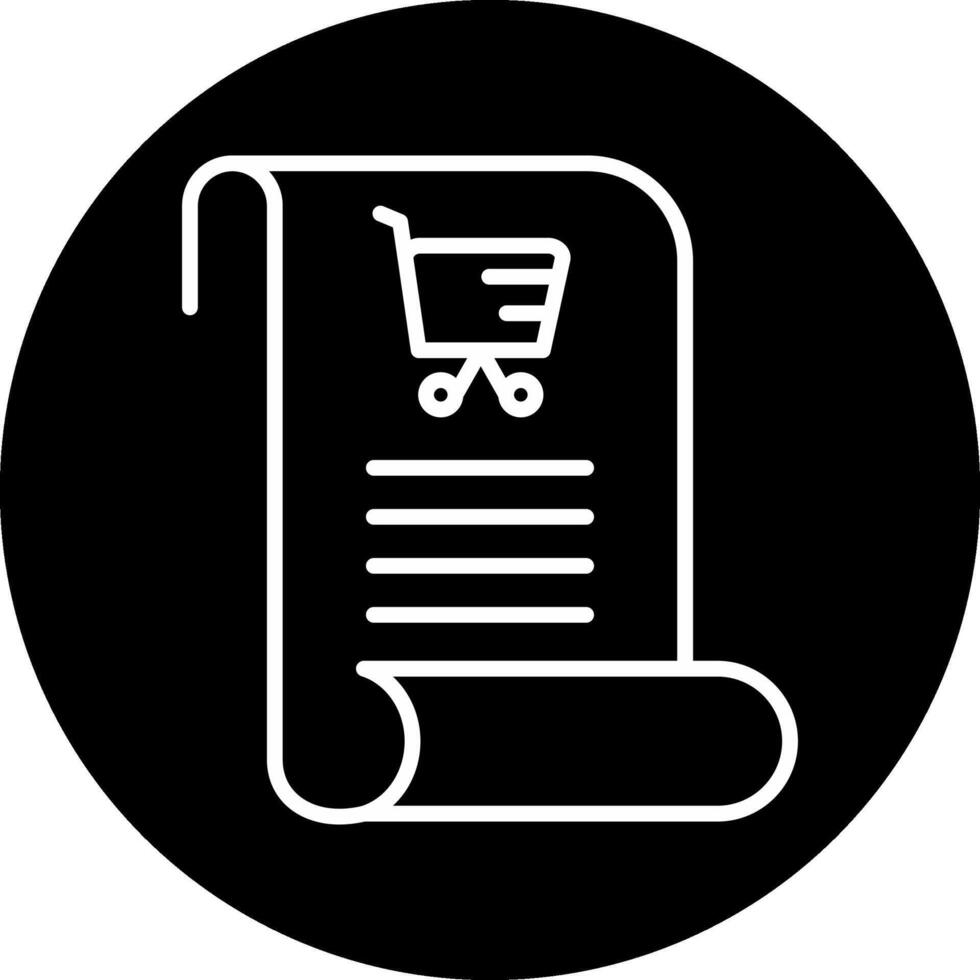 compras Lista vecto ícone vetor