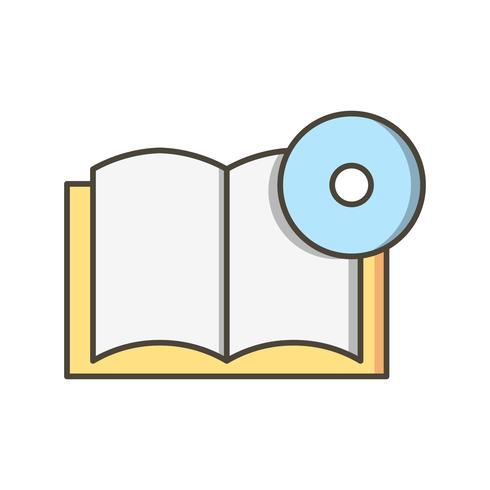 Livro DVD Vector Icon