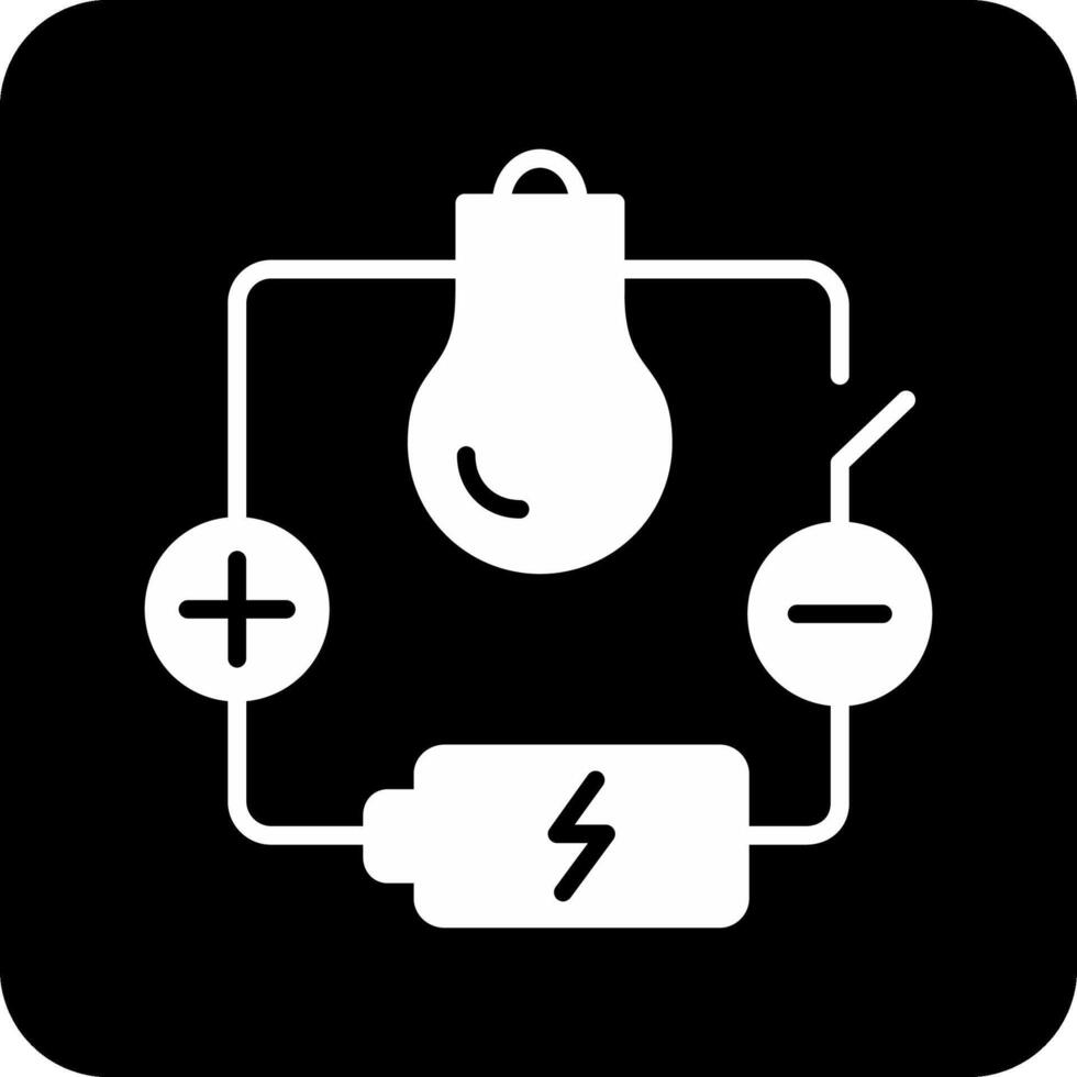 ícone de vetor de circuito elétrico