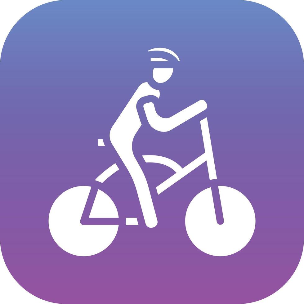 ícone de vetor de ciclismo