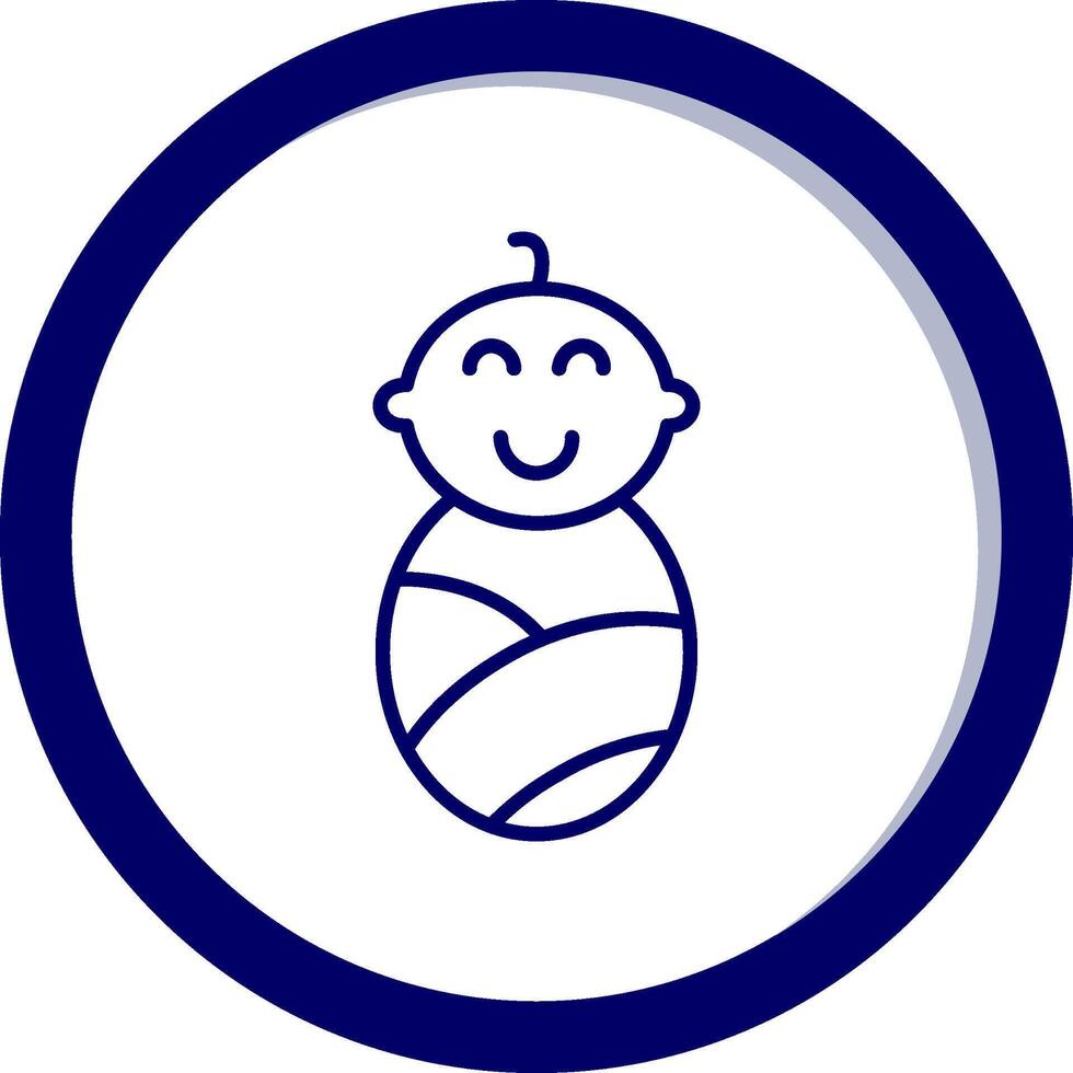 ícone de vetor de bebê