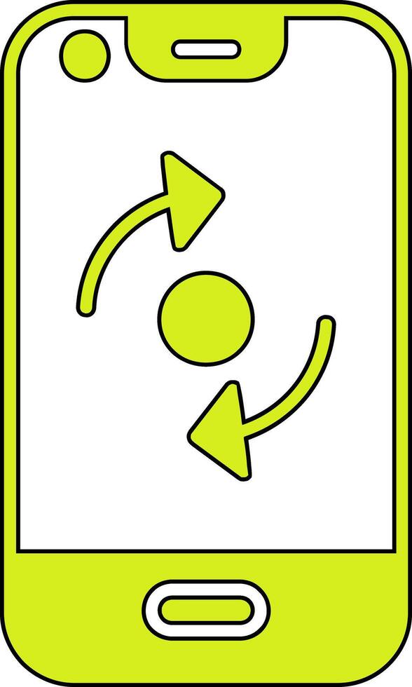 ícone do vetor de sincronização