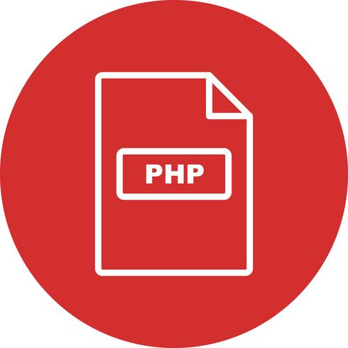 Ícone do vetor PHP