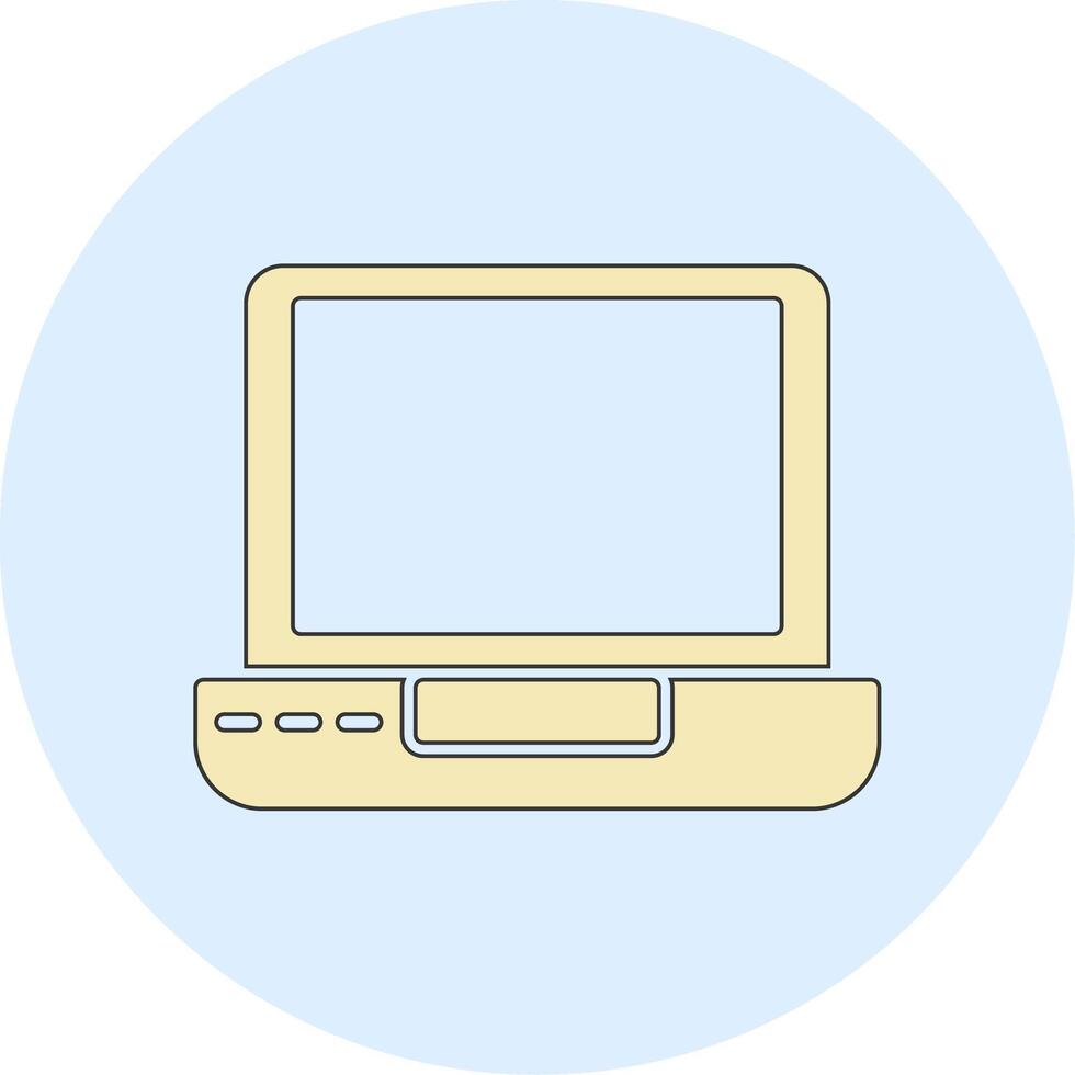 computador portátil vecto ícone vetor