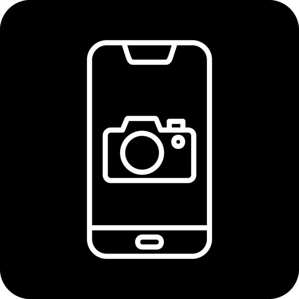 Smartphone Câmera vecto ícone vetor