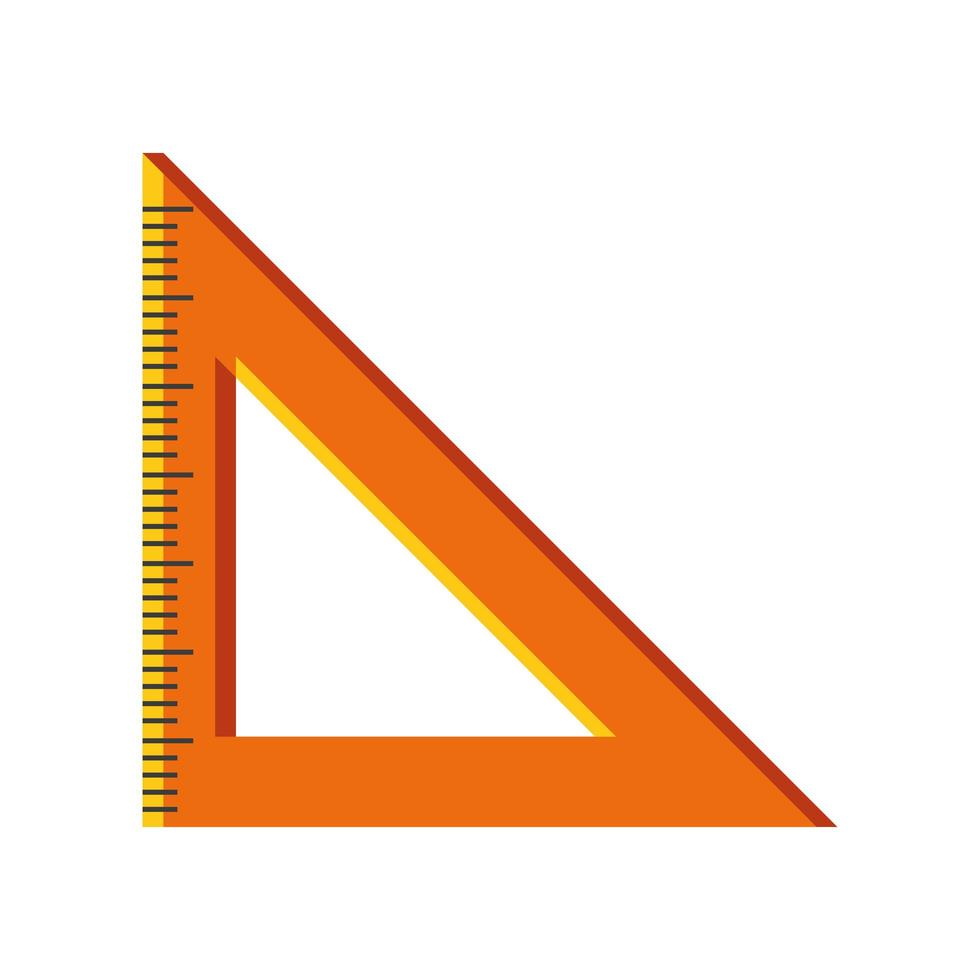 suprimento de régua geométrica vetor