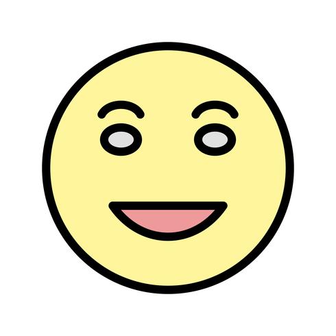 lol emoji vector ícone