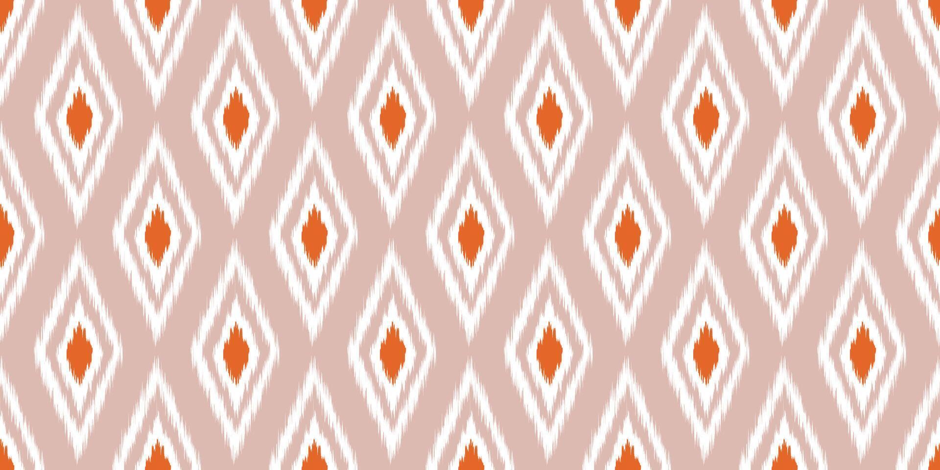 étnico abstrato fundo, ikat arte. desatado padronizar dentro tribal, folk bordado, oriental estilo. asteca geométrico arte enfeite imprimir. Projeto para tapete, papel de parede, têxtil. vetor ilustração.