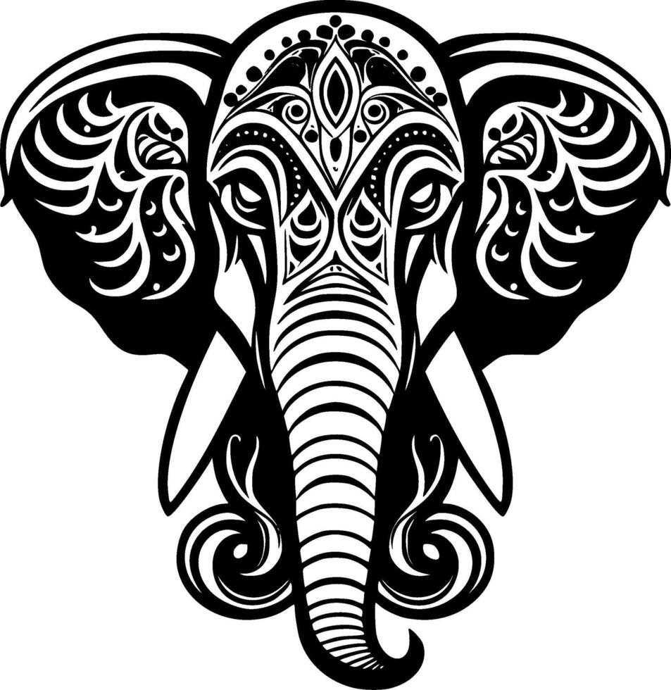 elefante - Alto qualidade vetor logotipo - vetor ilustração ideal para camiseta gráfico