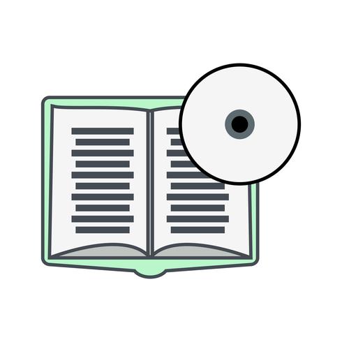 Livro DVD Vector Icon