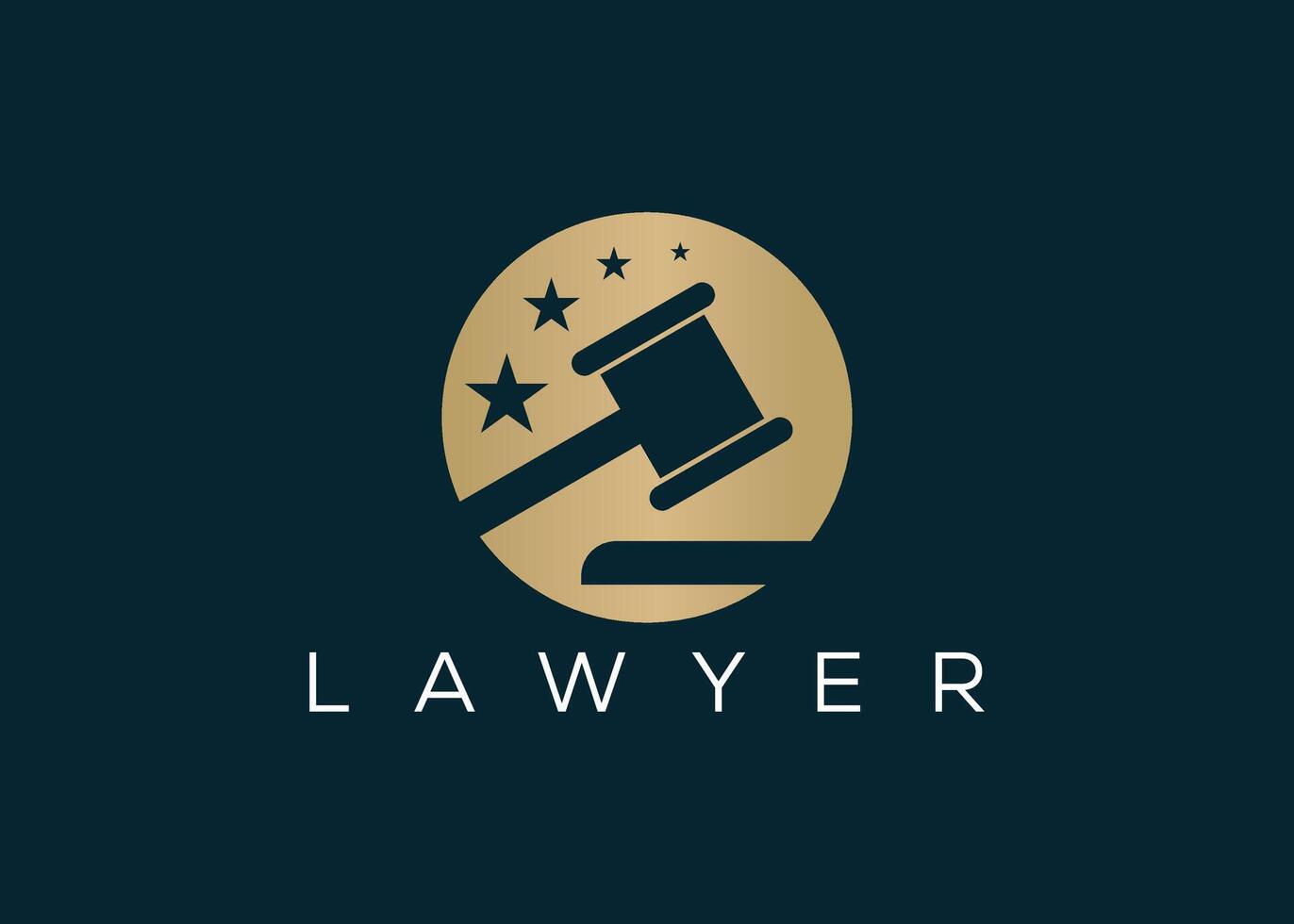 minimalista advogado logotipo Projeto vetor modelo