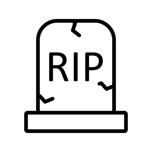 Ícone Grave Vector