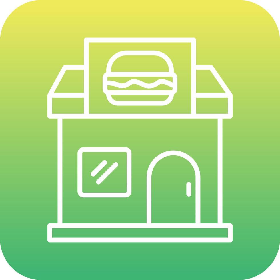 Comida fazer compras vecto ícone vetor