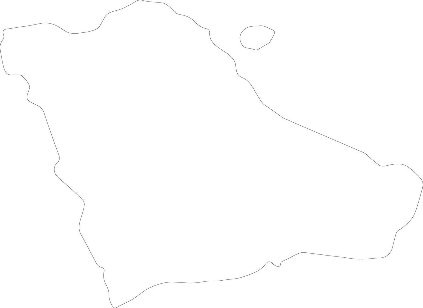 gegharkunik Armênia esboço mapa vetor