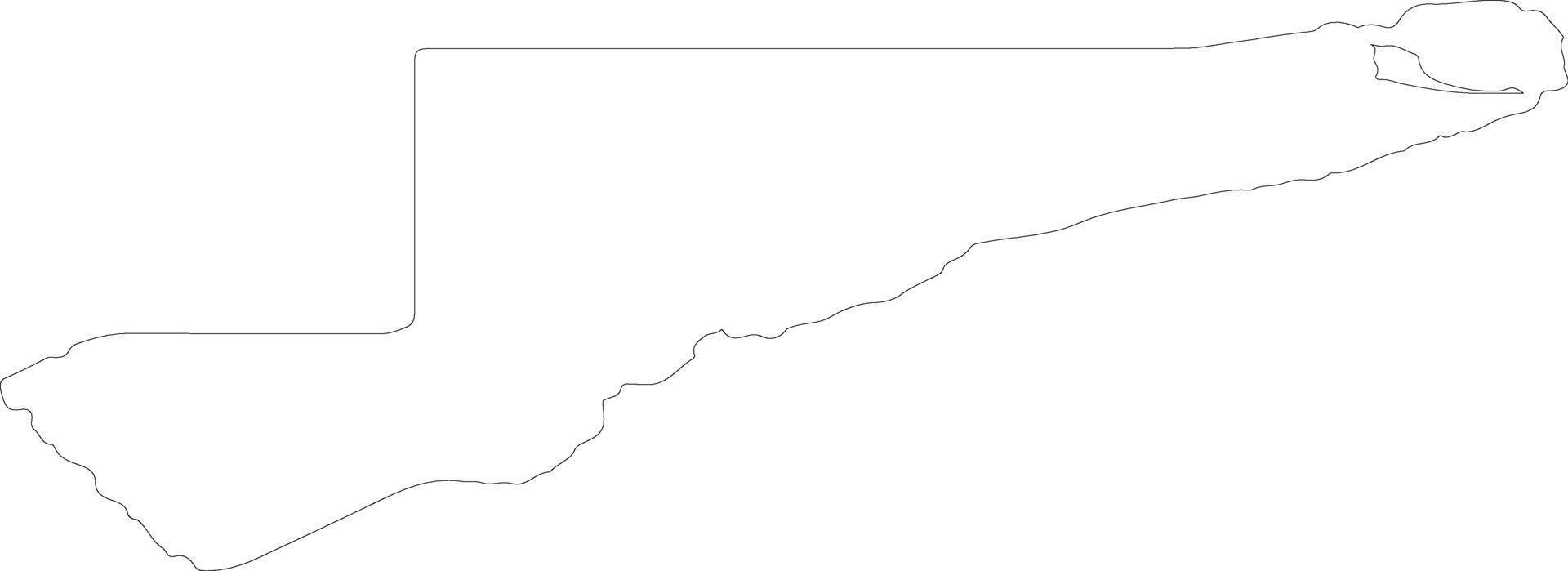 komuneqarfik sermersooq Groenlândia esboço mapa vetor