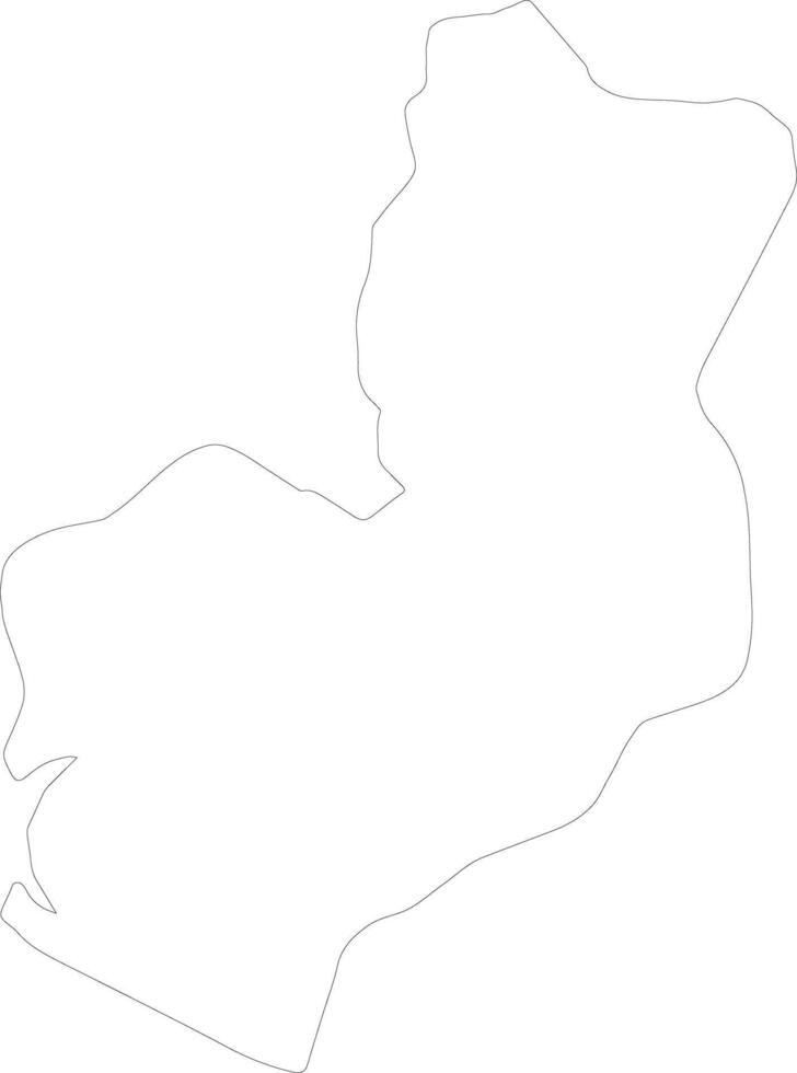 Montserrado Libéria esboço mapa vetor