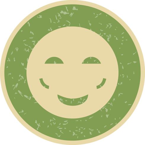 blush emoji vector icon