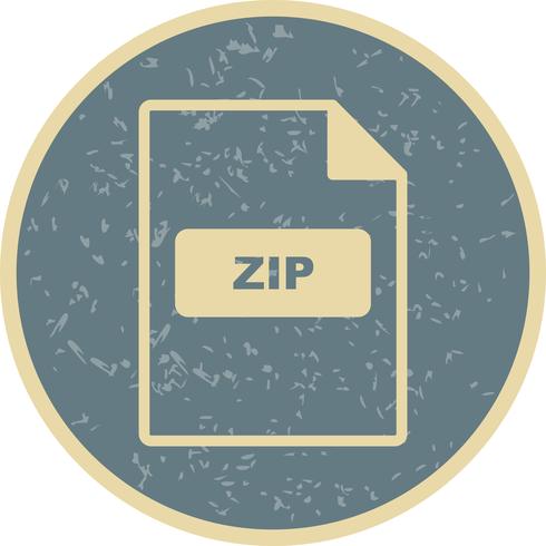 Ícone de vetor ZIP