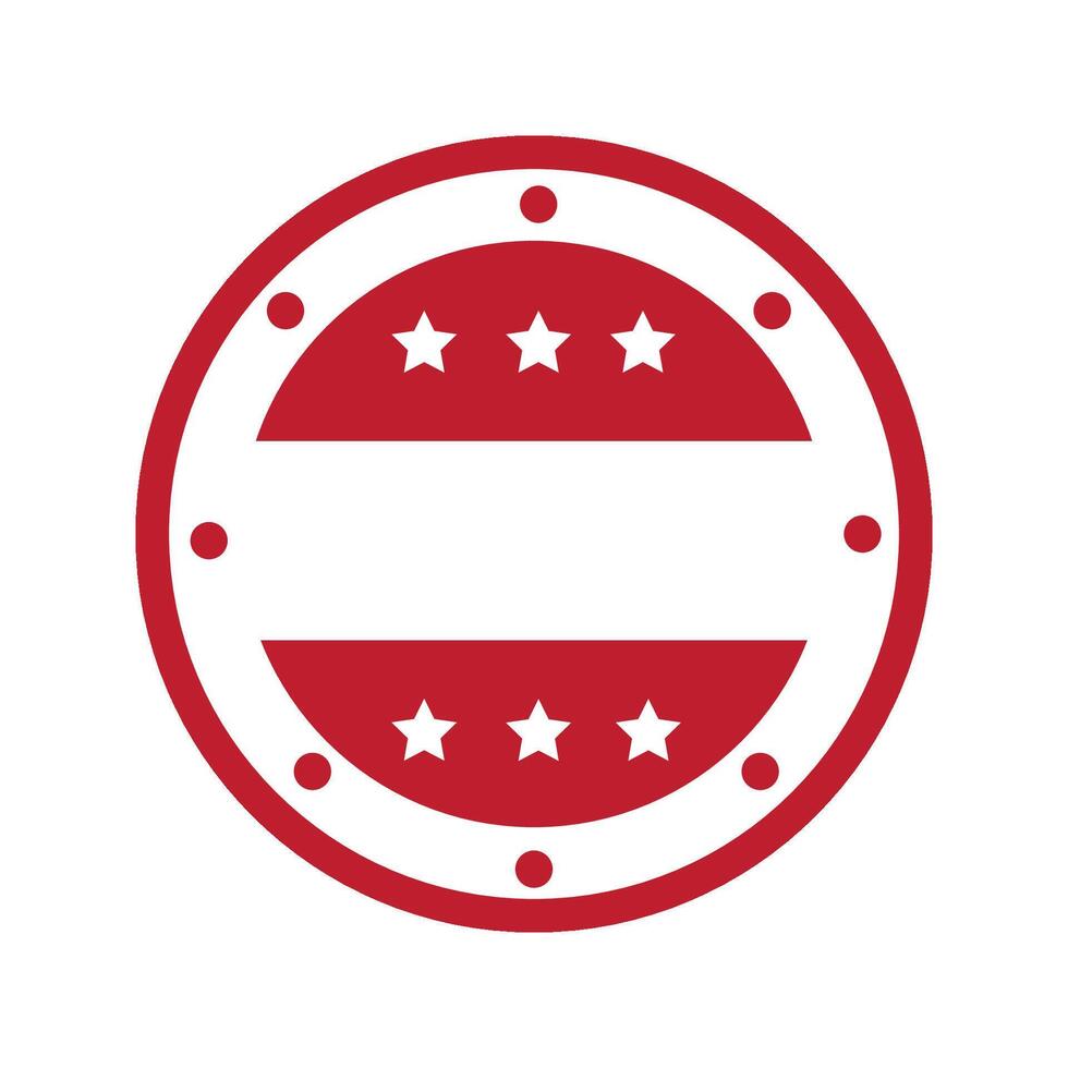 carimbo ícone logotipo vetor Projeto modelo