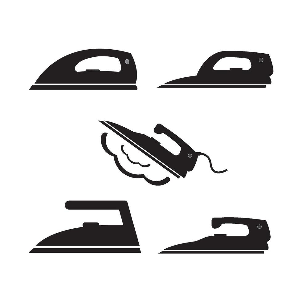 elétrico ferro ícone logotipo vetor Projeto modelo
