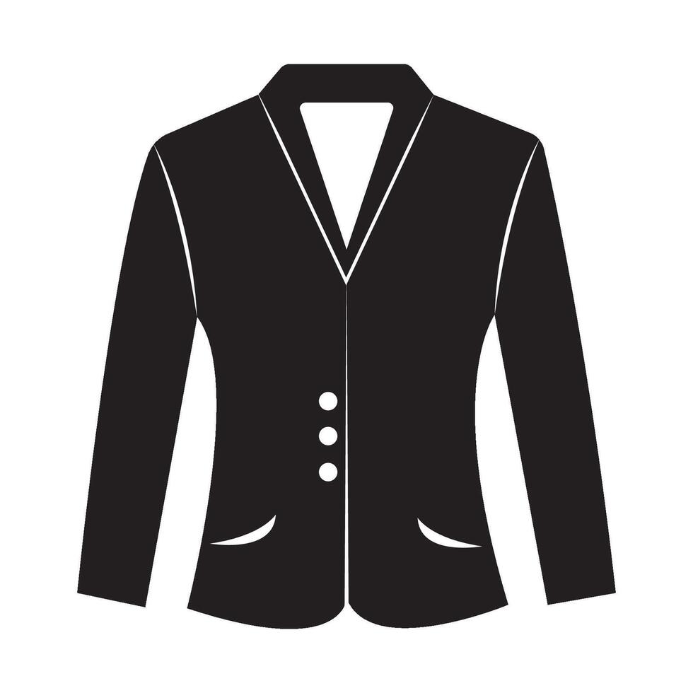mulheres casaco ícone logotipo vetor Projeto modelo