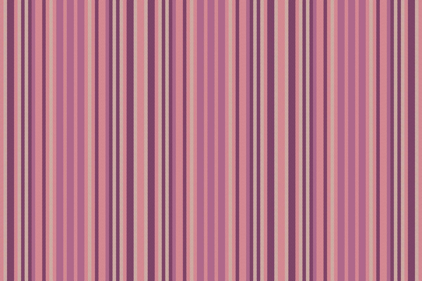 agradável padronizar desatado listra, sedoso textura têxtil fundo. rico vetor tecido vertical linhas dentro Rosa e vermelho cores.