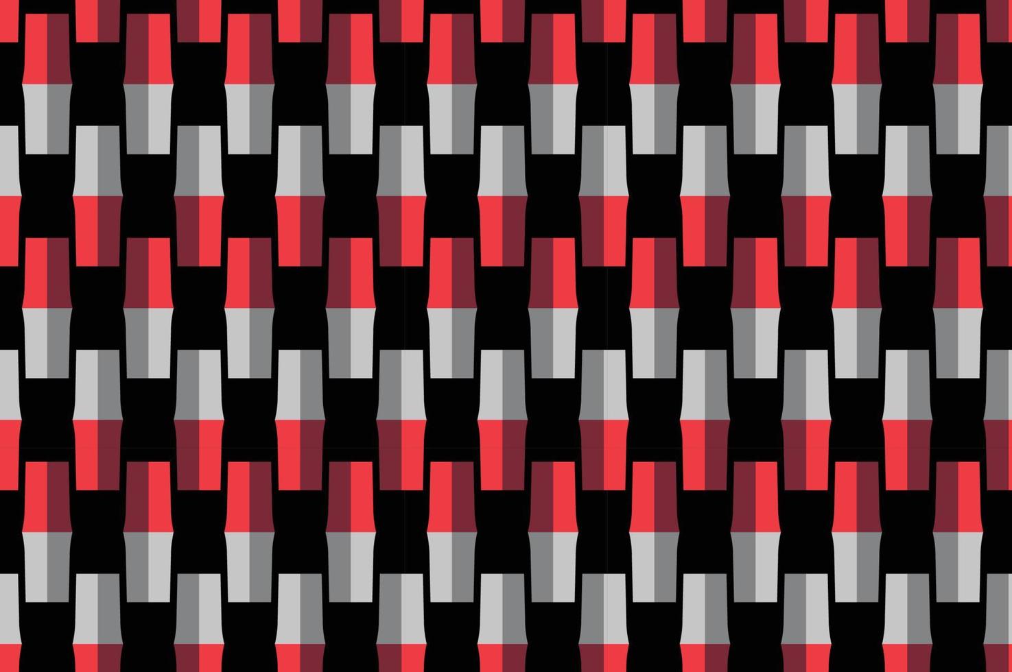 padrão sem emenda de vetor, fundo de textura abstrata, blocos repetidos, cinco cores vetor