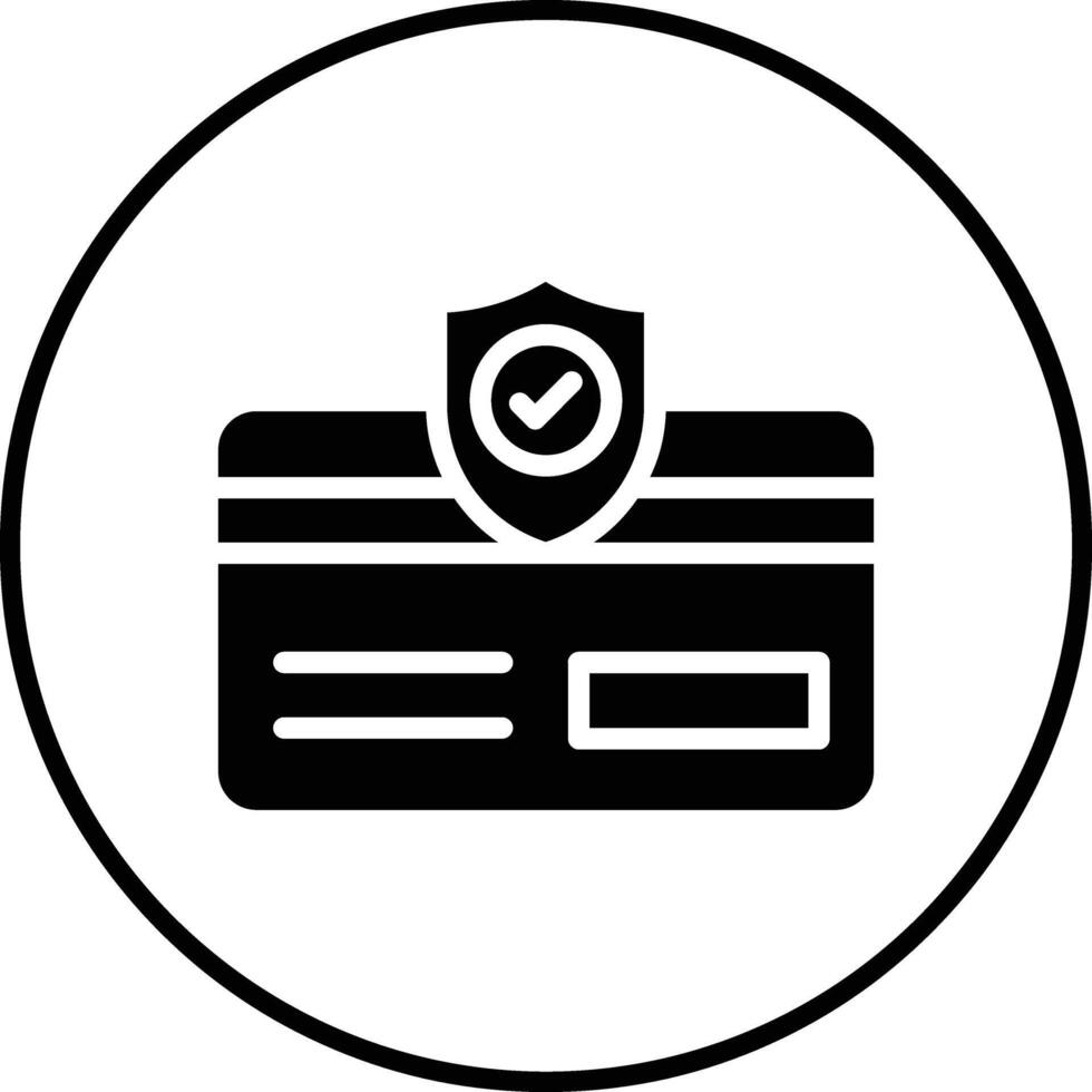 Forma de pagamento segurança vetor ícone