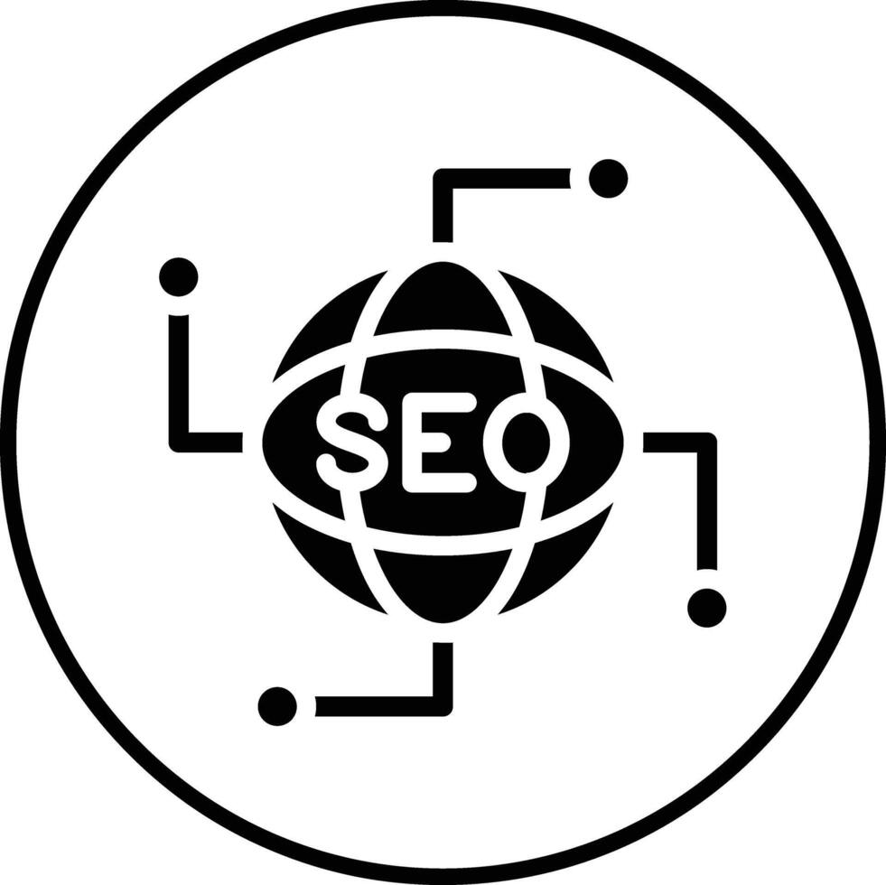 seo rede vetor ícone