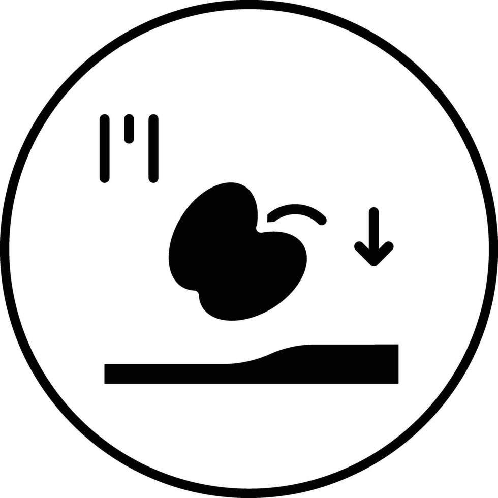 ícone de vetor de gravidade