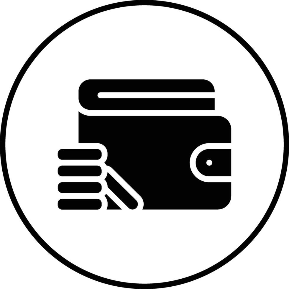 ícone de carteira de vetor