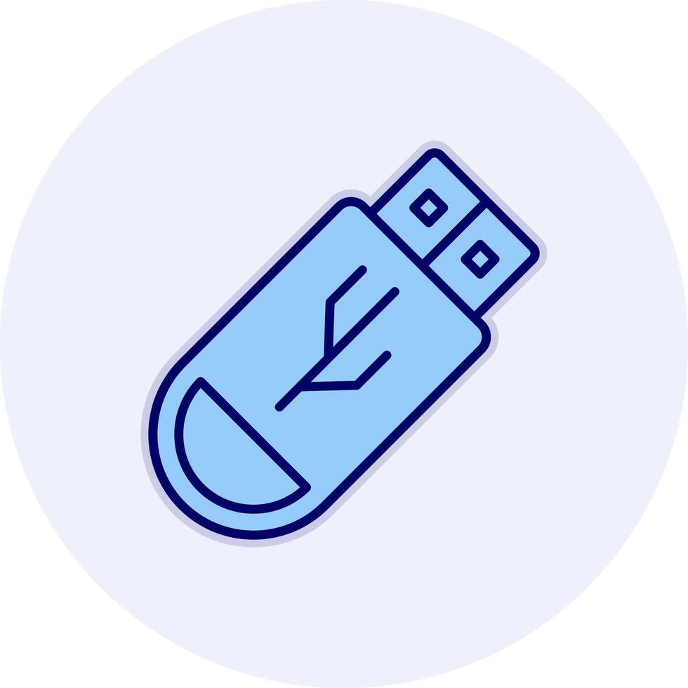 USB vecto ícone vetor