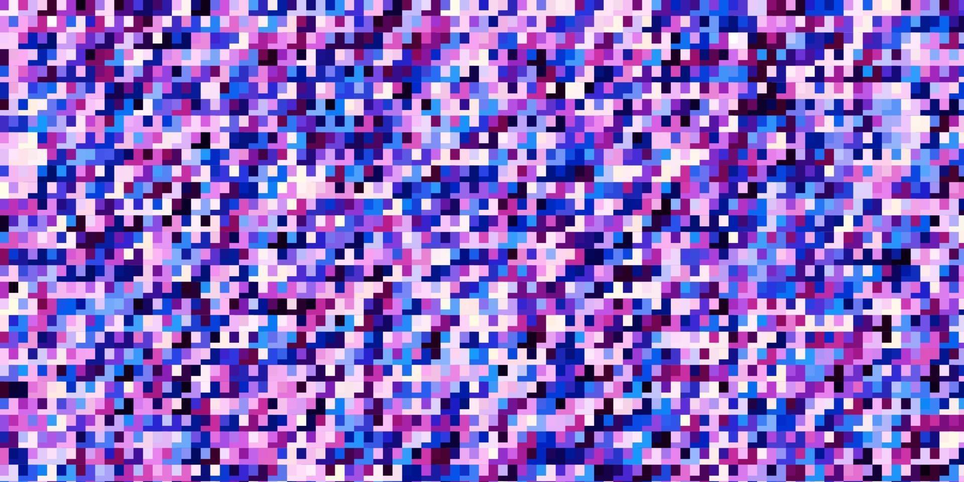pano de fundo rosa claro, azul vector com retângulos.