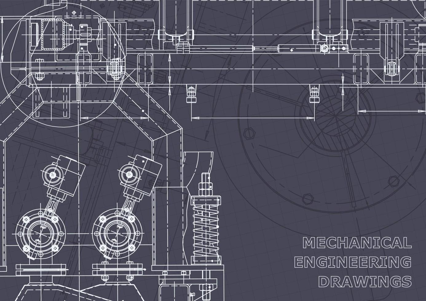 identidade corporativa. projeto. desenhos de engenharia vetorial vetor