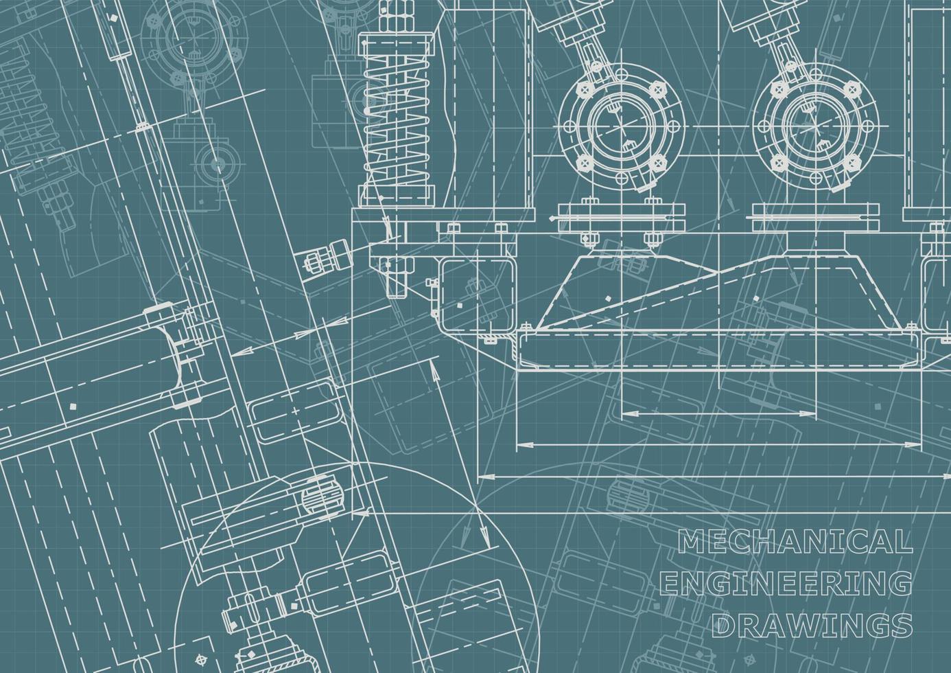 identidade corporativa. projeto. desenhos de engenharia vetorial vetor