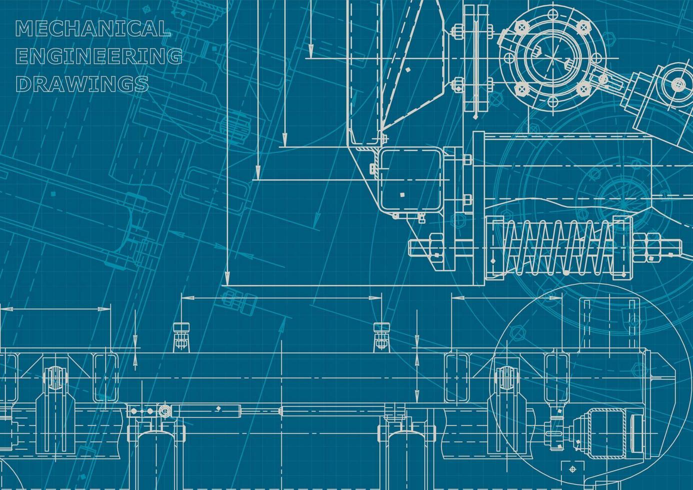 identidade corporativa. projeto. desenhos de engenharia vetorial vetor