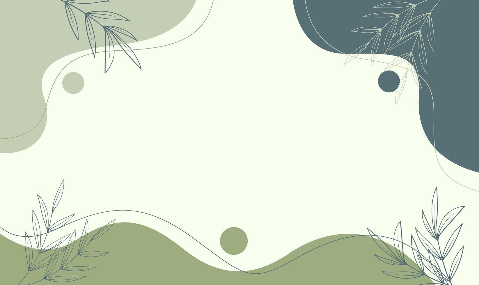minimalista abstrato orgânico fundo. vetor ilustração pano de fundo dentro pastel verde cores. adequado para modelo projeto, capas, cartazes, apresentações, bandeiras, e outras