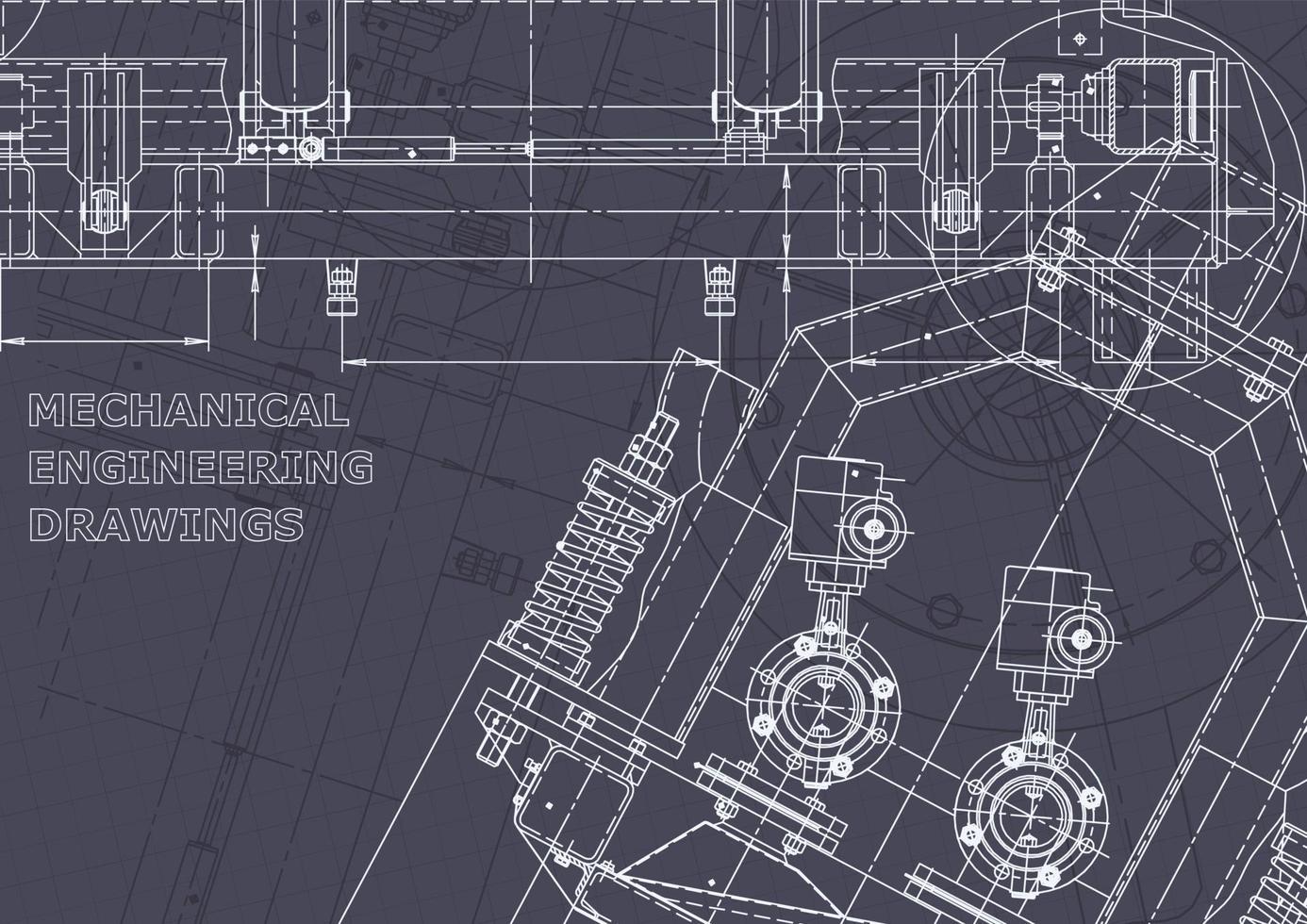 identidade corporativa. projeto. desenhos de engenharia vetorial vetor