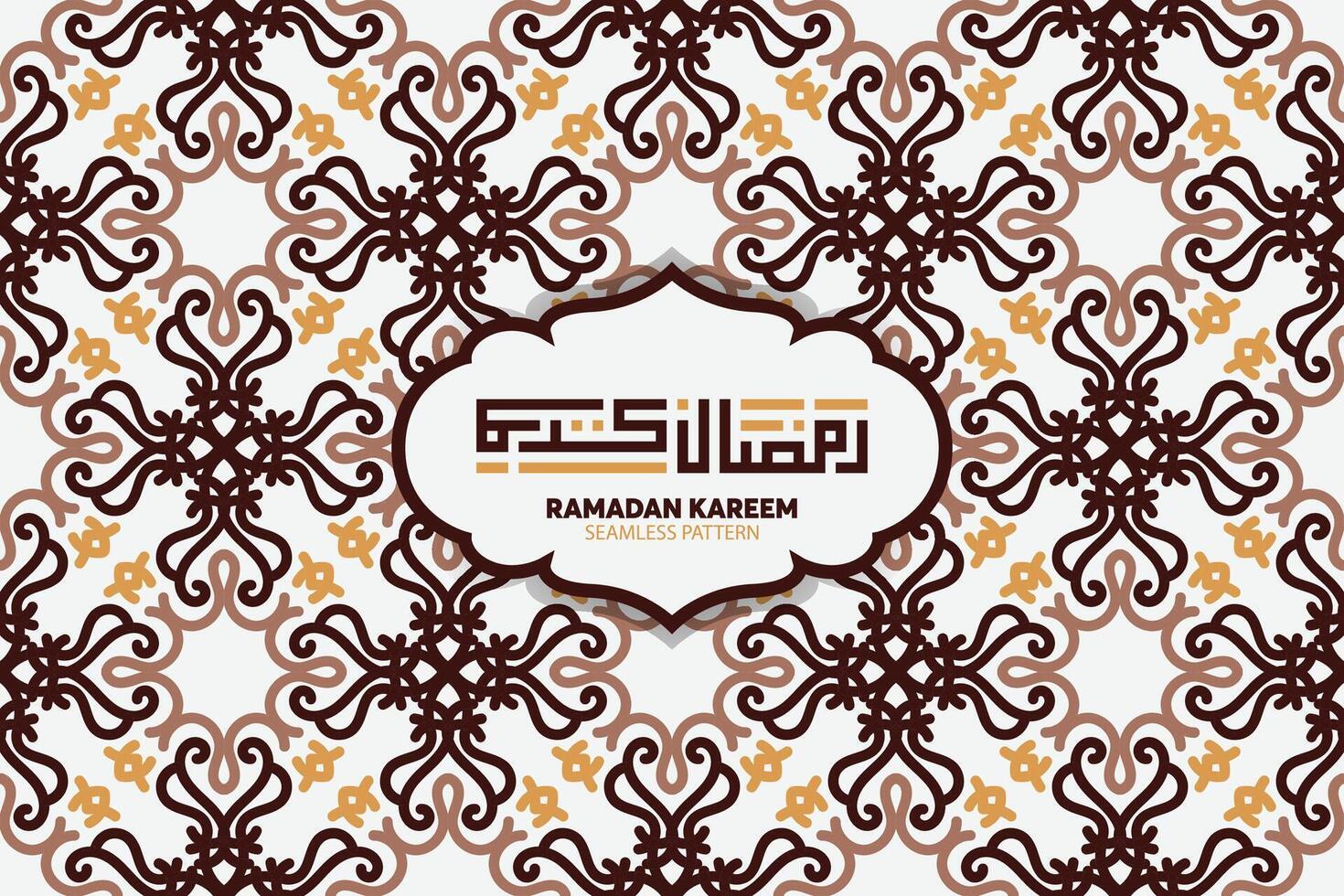 Ramadã kareem. islâmico cumprimento cartão modelo com Ramadã para papel de parede Projeto. poster, meios de comunicação bandeira. vetor ilustrações.