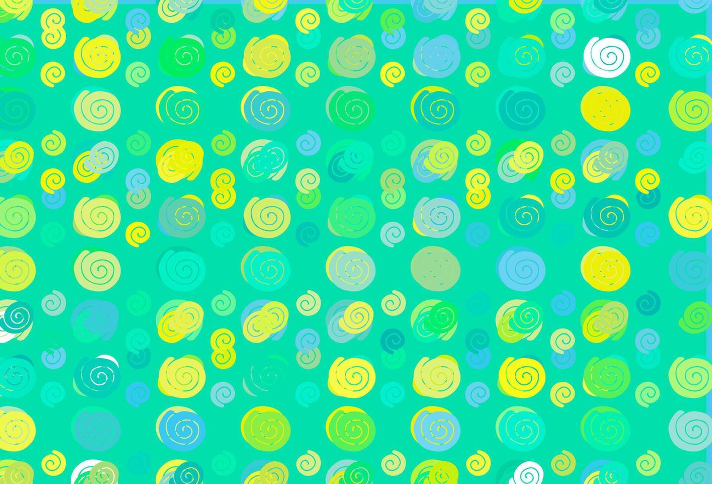 de fundo vector verde e amarelo claro com linhas dobradas.