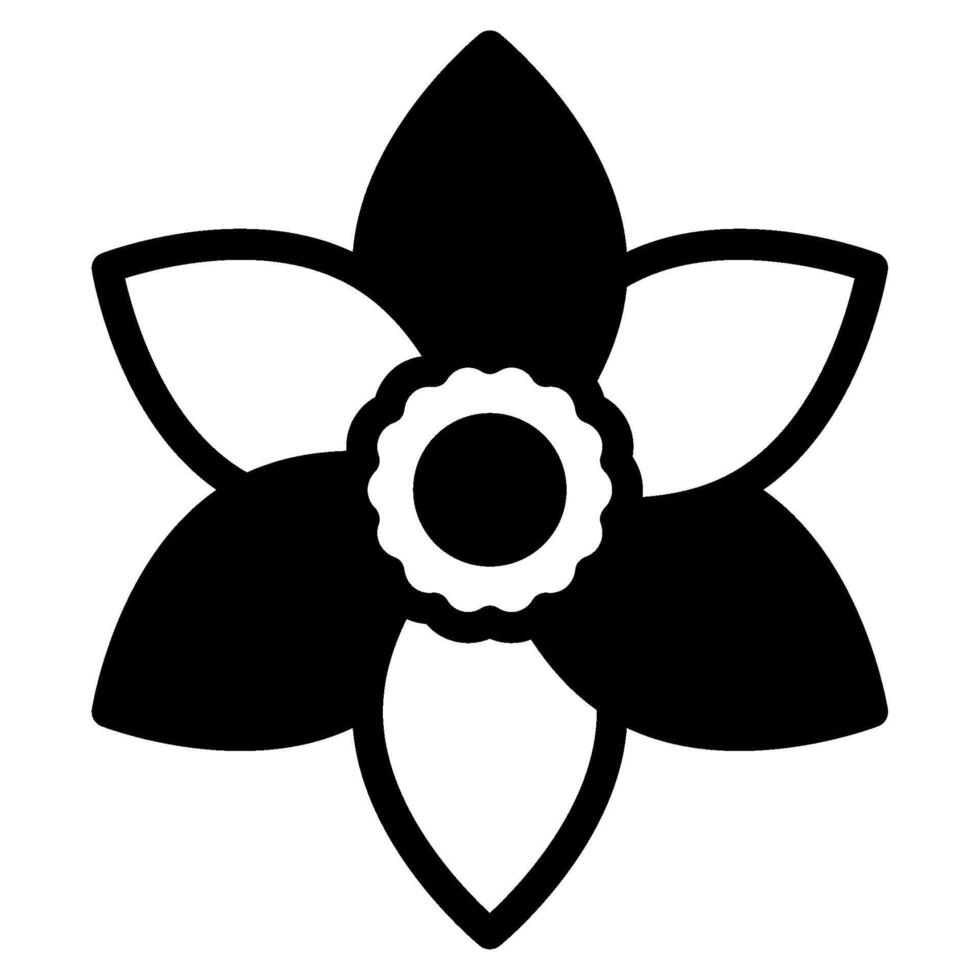 narciso ícone primavera, para uiux, rede, aplicativo, infográfico, etc vetor