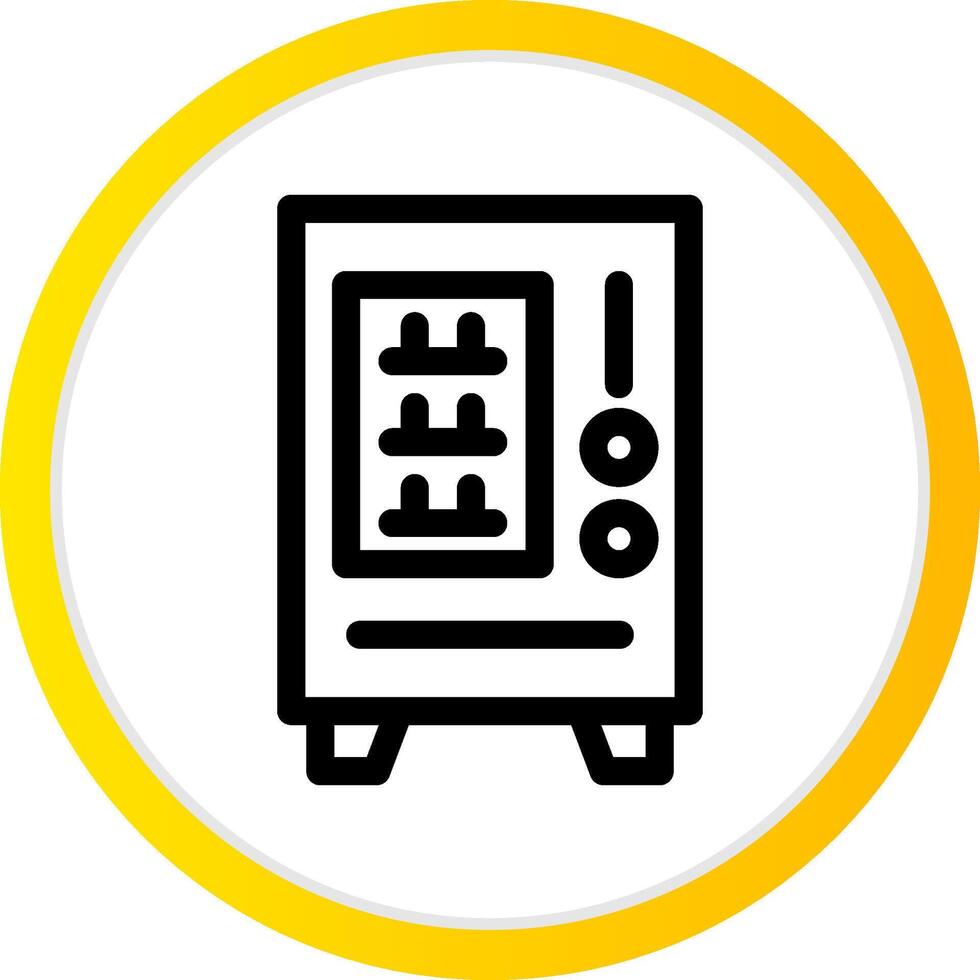 design de ícone criativo de máquina de venda automática vetor