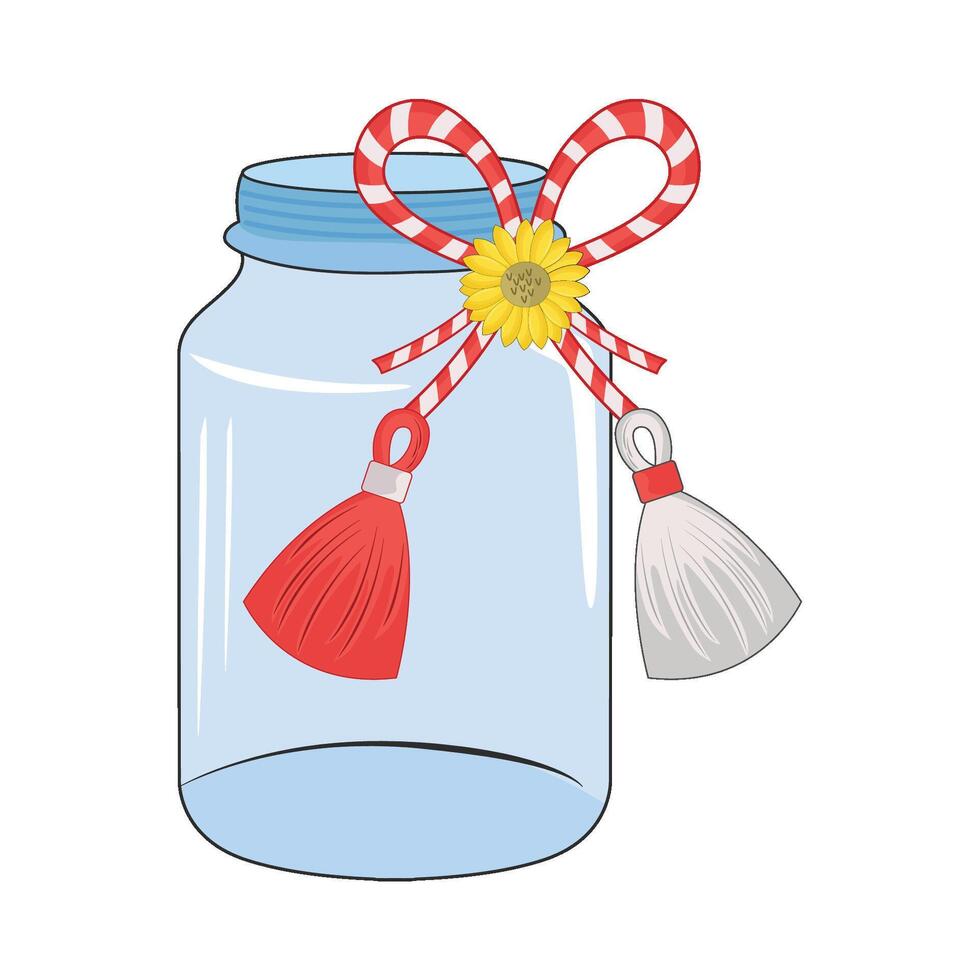 ilustração do martisor vetor