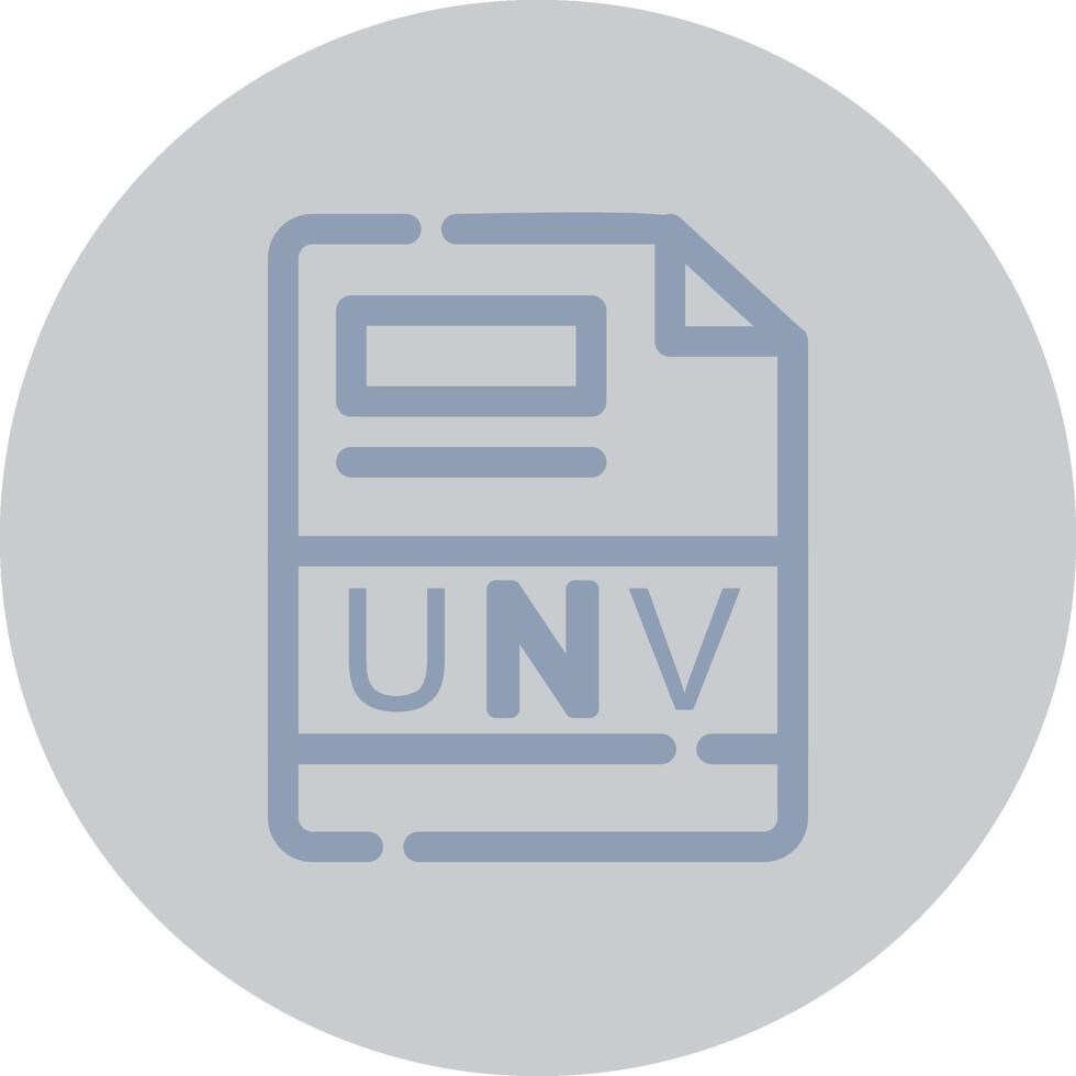 unv criativo ícone Projeto vetor