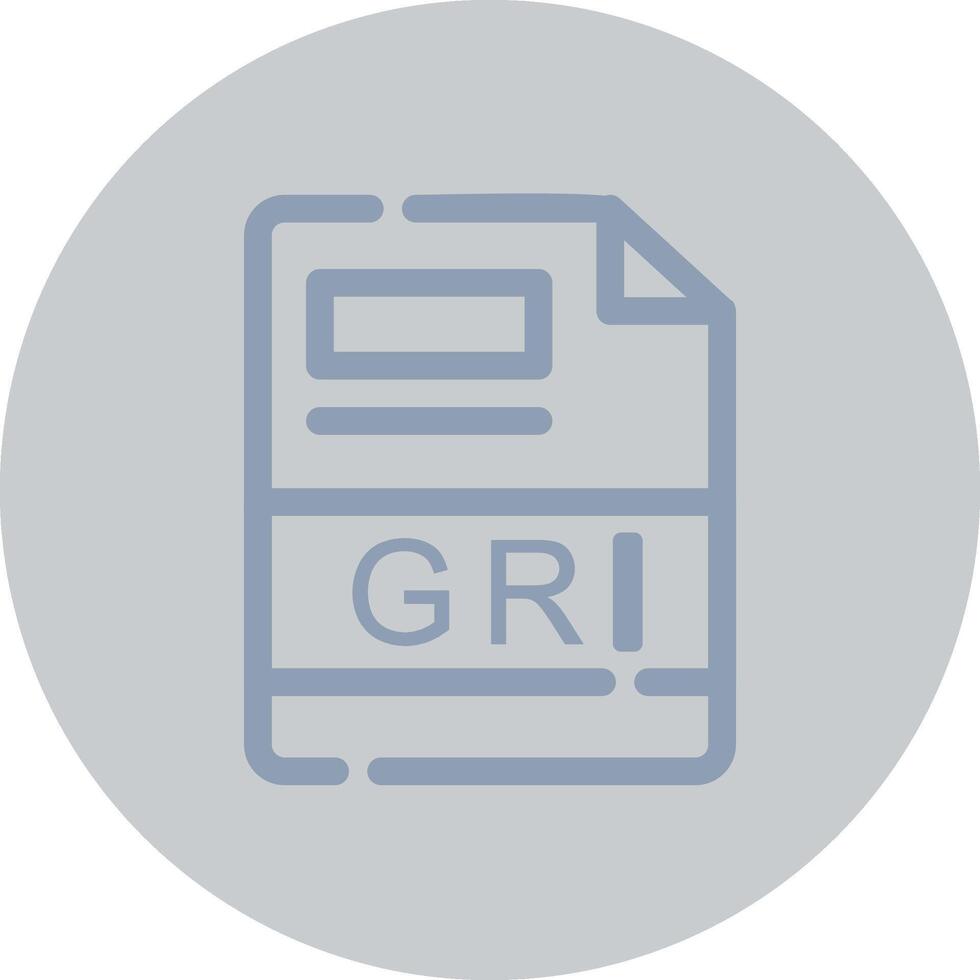 gri criativo ícone Projeto vetor