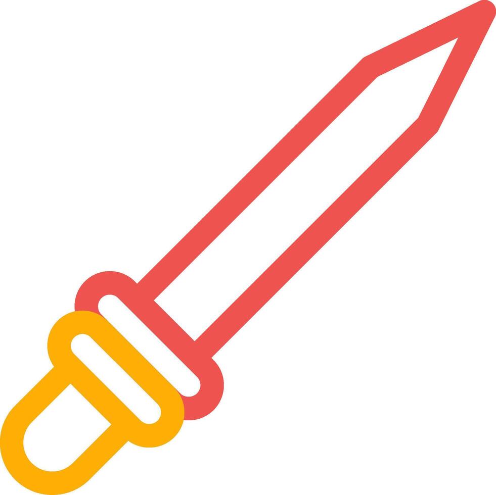 balão espada criativo ícone Projeto vetor
