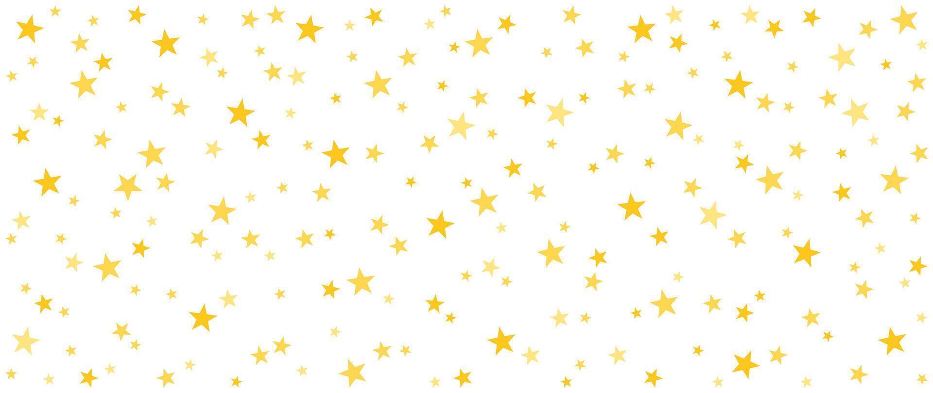 fundo com amarelo estrelas. vetor ilustração para cobrir, bandeira, poster, cartão, rede e embalagem.