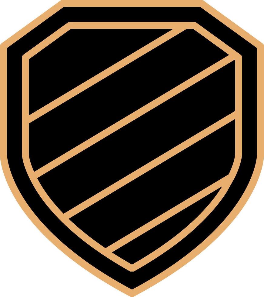 ícone de vetor de escudo