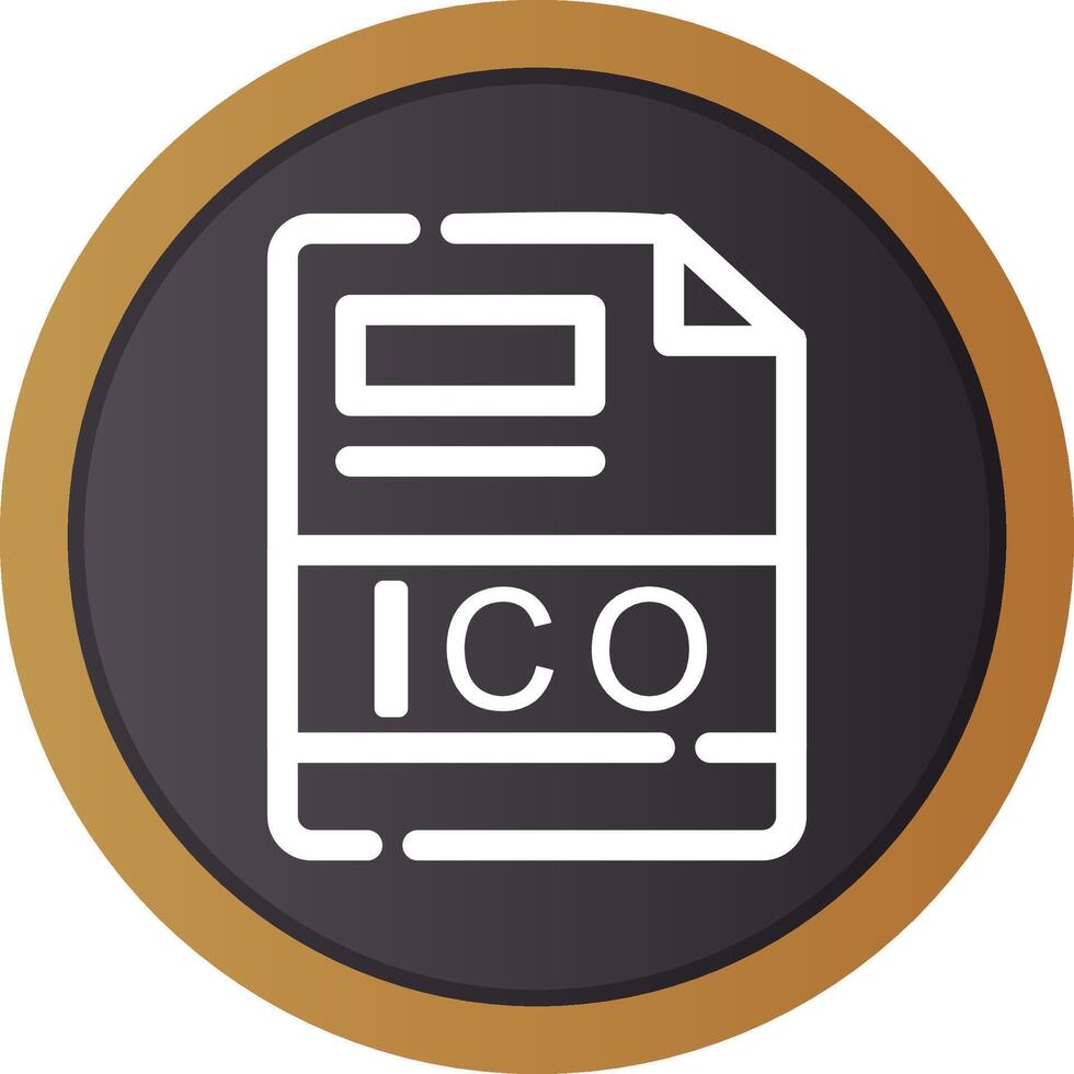 ico criativo ícone Projeto vetor